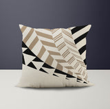 Kafi Striped Reversible Indoor/Outdoor Square Pillow Cover