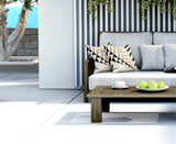 Kafi Striped Reversible Indoor/Outdoor Square Pillow Cover