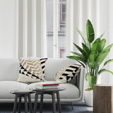 Kafi Striped Reversible Indoor/Outdoor Square Pillow Cover