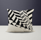 Kafi Striped Reversible Indoor/Outdoor Square Pillow Cover