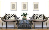 Kafi Striped Reversible Indoor/Outdoor Rectangular Pillow