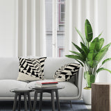 Kafi Striped Reversible Indoor/Outdoor Square Pillow Cover