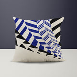 Kafi Striped Reversible Indoor/Outdoor Square Pillow Cover
