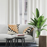 Kafi Striped Reversible Indoor/Outdoor Square Pillow Cover