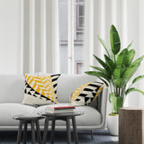 Kafi Striped Reversible Indoor/Outdoor Square Pillow Cover