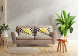 Kafi Striped Reversible Indoor/Outdoor Rectangular Pillow