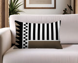 Kaleido Abstract Reversible Indoor/Outdoor Rectangle Pillow