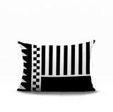 Kaleido Abstract Reversible Indoor/Outdoor Rectangle Pillow