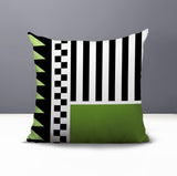 Kaleido Abstract Reversible Indoor/Outdoor Square Pillow