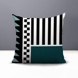 Kaleido Abstract Reversible Indoor/Outdoor Square Pillow