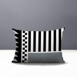 Kaleido Abstract Reversible Indoor/Outdoor Rectangle Pillow