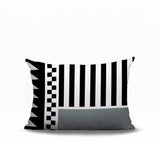 Kaleido Abstract Reversible Indoor/Outdoor Rectangle Pillow