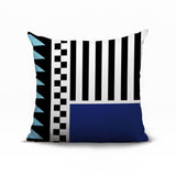 Kaleido Abstract Reversible Indoor/Outdoor Square Pillow