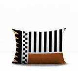 Kaleido Abstract Reversible Indoor/Outdoor Rectangle Pillow