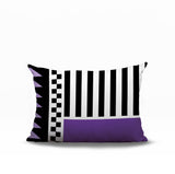 Kaleido Abstract Reversible Indoor/Outdoor Rectangle Pillow