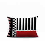 Kaleido Abstract Reversible Indoor/Outdoor Rectangle Pillow