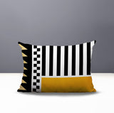 Kaleido Abstract Reversible Indoor/Outdoor Rectangle Pillow