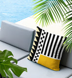 Kaleido Abstract Reversible Indoor/Outdoor Square Pillow
