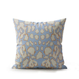 Kama Animal Print Faux Suede Square Indoor Pillow