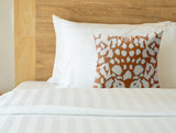 Kama Animal Print Faux Suede Square Indoor Pillow in Lavender Latte - Size 20x20