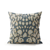 Kama Animal Print Faux Suede Square Indoor Pillow