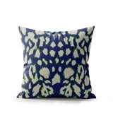 Kama Animal Print Faux Suede Square Indoor Pillow