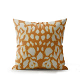 Kama Animal Print Faux Suede Square Indoor Pillow