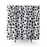 Kambili Shower Curtain in Black