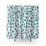 Kambili Shower Curtain in Emerald