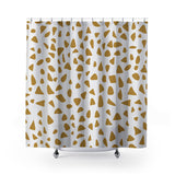 Kambili Shower Curtain in Mustard