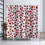 Kambili Shower Curtain in Red - view 2