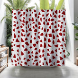 Kambili Shower Curtain in Red - view 3