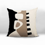 Kanai Abstract Reversible Indoor/Outdoor Square Pillow
