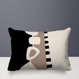 Kanai Abstract Reversible Indoor/Outdoor Rectangular Pillow