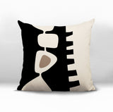Kanai Abstract Reversible Indoor/Outdoor Square Pillow