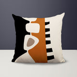 Kanai Abstract Reversible Indoor/Outdoor Square Pillow