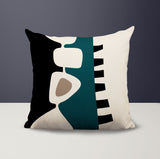 Kanai Abstract Reversible Indoor/Outdoor Square Pillow