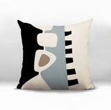 Kanai Abstract Reversible Indoor/Outdoor Square Pillow