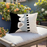 Kanai Abstract Reversible Indoor/Outdoor Square Pillow