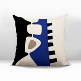 Kanai Abstract Reversible Indoor/Outdoor Square Pillow