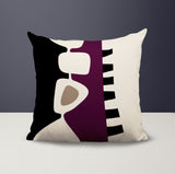 Kanai Abstract Reversible Indoor/Outdoor Square Pillow