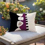 Kanai Abstract Reversible Indoor/Outdoor Square Pillow