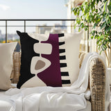 Kanai Abstract Reversible Indoor/Outdoor Square Pillow