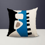 Kanai Abstract Reversible Indoor/Outdoor Square Pillow