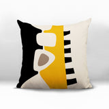 Kanai Abstract Reversible Indoor/Outdoor Square Pillow