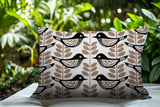 Kandice Bird Reversible Indoor/Outdoor Square Pillow
