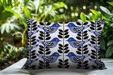 Kandice Bird Reversible Indoor/Outdoor Square Pillow