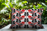 Kandice Bird Reversible Indoor/Outdoor Rectangle Pillow