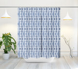 Kaori Shower Curtain in Blue