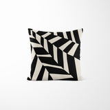 karamo Abstract Reversible Indoor/Outdoor Square Pillow Cover